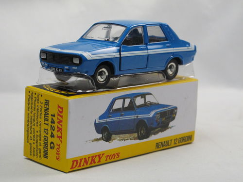 Atlas Dinky Toys 1971 Renault 12 Gordini blau 1/43
