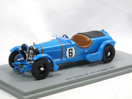 Spark Alfa Romeo 8C 2300 LM Le Mans 1934 Team Earl Howe 1/43