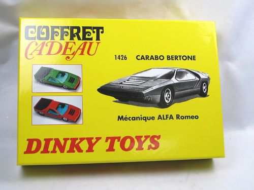 Atlas Dinky Toys Alfa Romeo Carabo Bertone in Geschenkbox