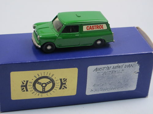 British Motoring Classics Austin Mini Van MKI CASTROL 1/43