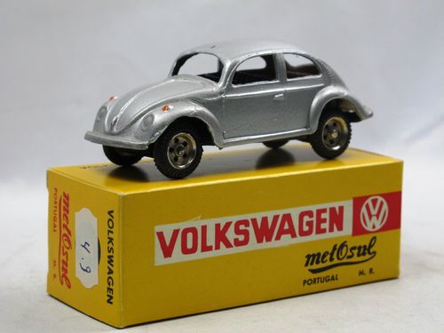 Metosul VW Käfer Volkswagen Beetle silber 1/43