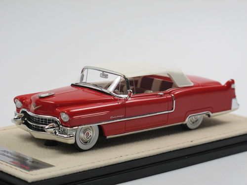 Stamp Models 1955 Cadillac 62 Convertible closed red 1/43