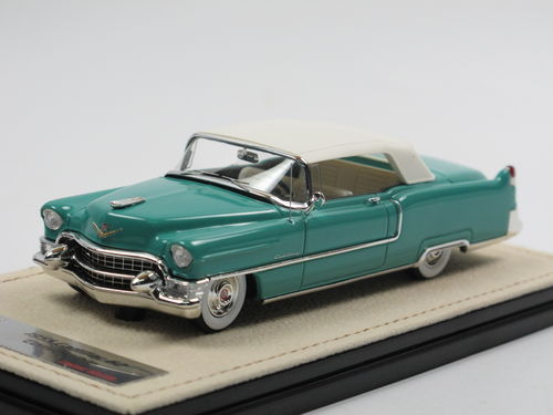 Stamp Models 1955 Cadillac 62 Convertible closed green 1/43