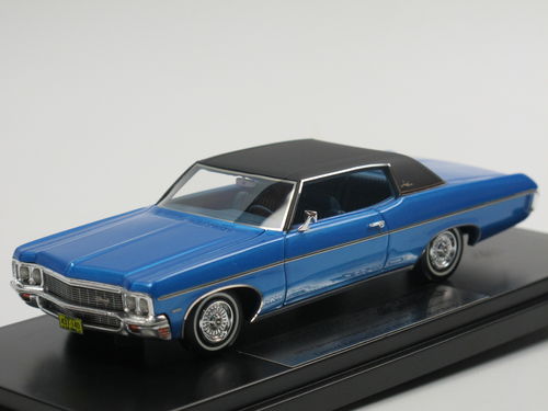 Goldvarg 1970 Chevrolet Impala Custom Coupe blau 1/43