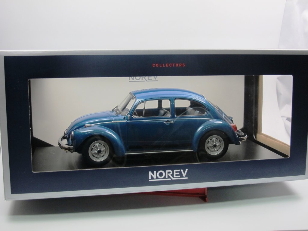 VW 1303 Käfer Miami Blue 1:43 Norev 841002 1/43 Modellauto Miniatur Blau 