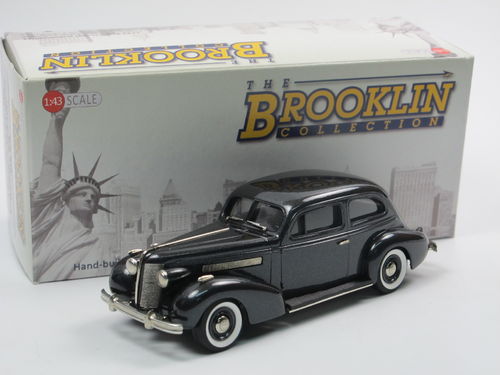 Brooklin Buick Special 2-Door Plain Back Sedan M-44 1937 grey 1/43