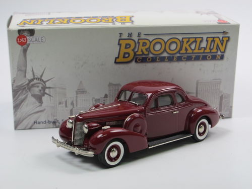 Brooklin 1938 Buick Special Sport Coupe M-46s Maroon 1/43