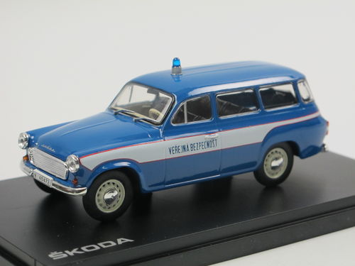 Abrex 1964 Skoda 1202 VB Verejná Bezpecnost Czech Police 1/43