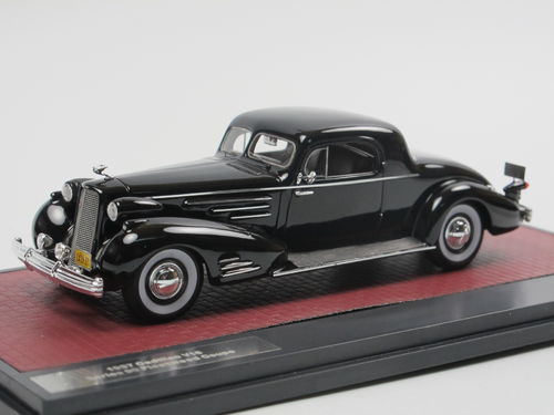 Matrix 1937 Cadillac V16 Series 90 Fleetwood Coupe black 1/43