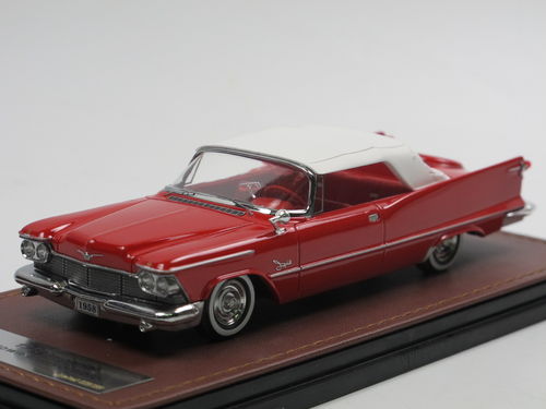 GLM 1958 Chryser Imperial Crown closed Convertible red 1/43