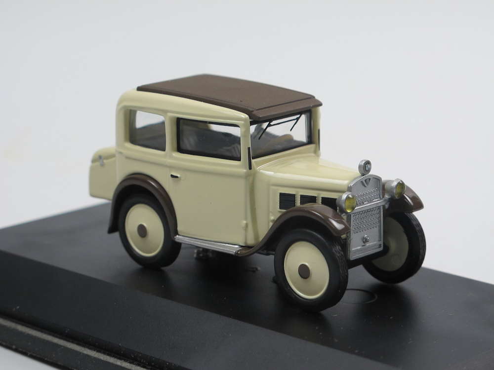 Schuco 1928 BMW 3/15 PS Dixi Limousine beige Modellauto 1/43 OVP