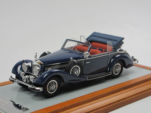 Ilario Mercedes-Benz 540K Norrmalm Cabriolet 1938 blau 1/43
