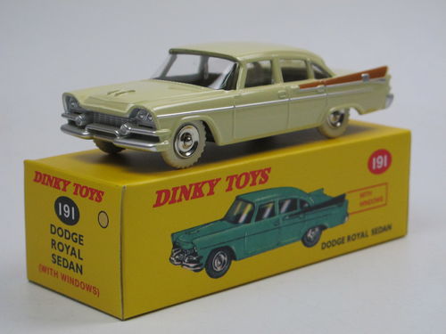 Atlas Dinky Toys 1957 Dodge Royal Sedan creme 1/43