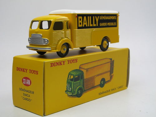Atlas Dinky Toys 1960 Simca Cargo Möbelkoffer BAILLY
