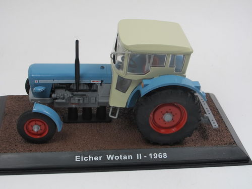 Eicher Wotan II anno di costruzione 1968 Blu/Bianco 1:32 Atlas 
