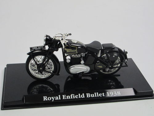 Editions Atlas 1938 Royal Enfield Bullet Motorrad Modell 1/24