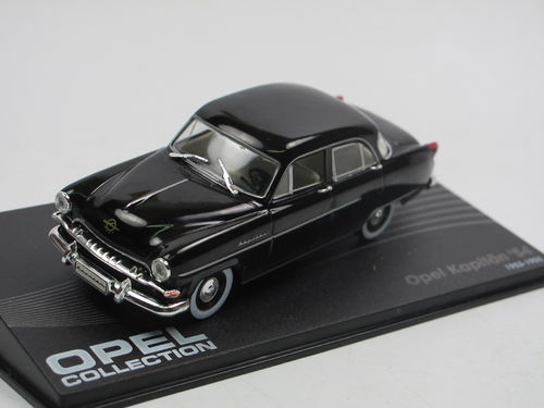 Opel Kapitän '54 1953-1955 schwarz 1/43