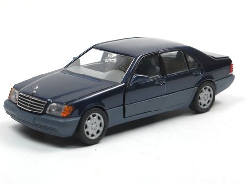Schabak 1991 Mercedes-Benz 600 SEL W140 blau 1/43