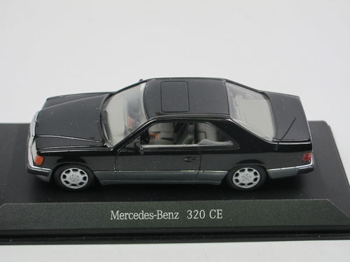 Minichamps Mercedes-Benz 320 CE-24 Coupe black 1987 1/43