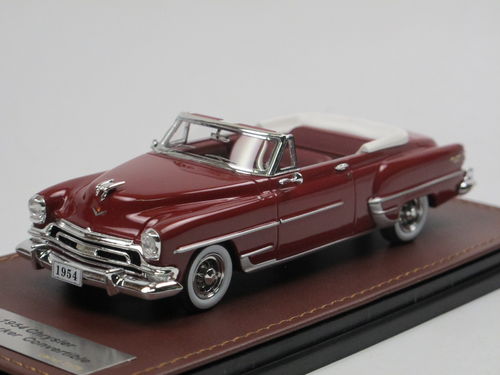 GLM 1954 Chrysler New Yorker Deluxe Convertible red open 1/43