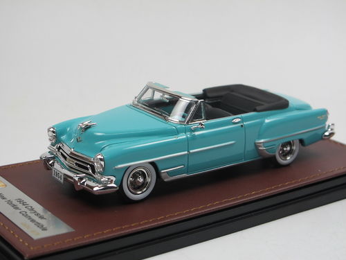 GLM 1954 Chrysler New Yorker open Convertible Turquoise 1/43