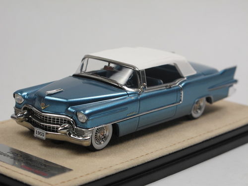 Stamp Models 1955 Cadillac Eldorado Biarritz closed blue 1/43