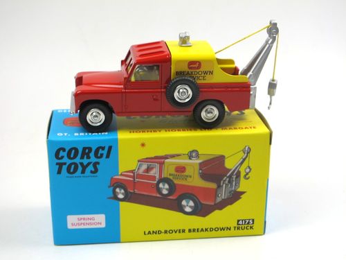 Corgi Toys Land Rover Breakdown Truck Neuauflage 417 1/43