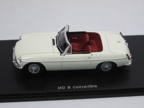 Spark 1967 MGB Roadster weiß 1/43