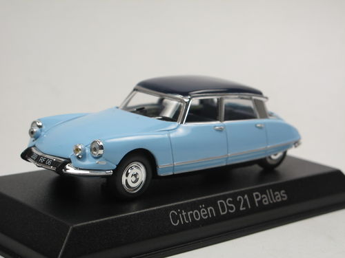 Norev 1967 Citroen DS 21 Pallas blau 1/43