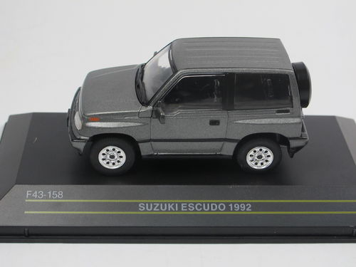First 43 Models 1992 Suzuki Escudo Vitara grau metallic 1/43