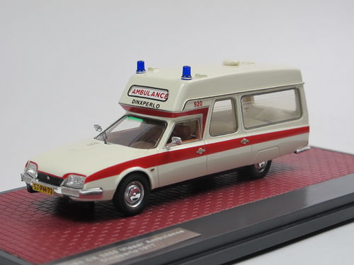 Matrix 1977 Citroen CX 2000 Visser Ambulance NL 1/43