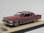 Stamp 1984 Cadillac Fleetwood Brougham Coupe maroon 1/43