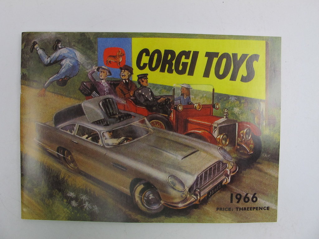 Corgi Toys Katalog von 1966 Nachdruck Reissue Reproduktion
