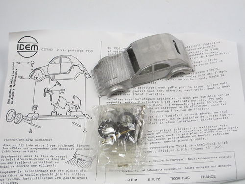Idem Citroen 2CV Prototype TPV 1939 Kit Metal Bausatz 1/43