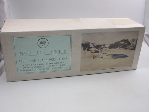 MACH ONE MODELS Blue Flame Rocket Car LSR 1970 Kit 1/43