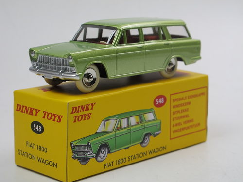 Dinky Toys Norev 1959 Fiat 1800 Familiare grün 1/43
