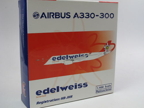 Phoenix Airbus A330-300 HB-JHR Edelweiss Switzerland 1/400