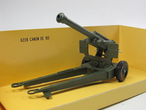 Solido Canon de 105 mm sur Roues Howitzer Kanone 1/48