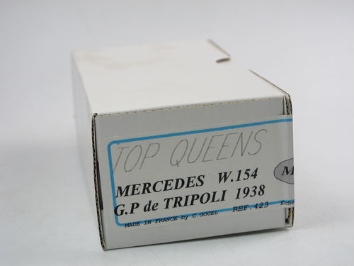 Top Queens Bausatz Mercedes W154 GP Tripolis 1938 1/43
