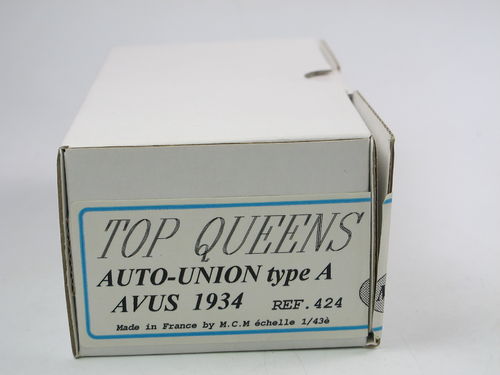 MCM Top Queens Auto Union Typ A Avusrennen 1934 Bausatz 1/43