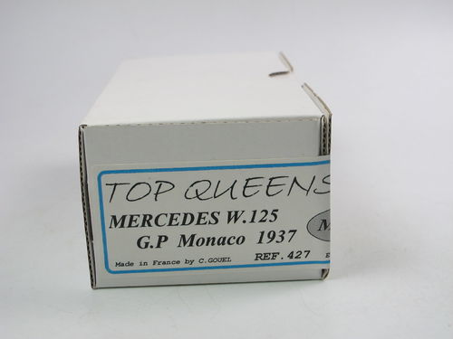 Top Queens Bausatz Mercedes-Benz W125 GP Monaco 1937 1/43