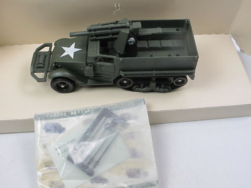 Solido Half Track T19 Howitzer with Gun US Army WWII 1/50