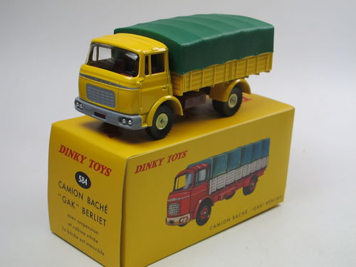 Atlas Dinky Toys Berliet GAK Camion Bâché Pritschenwagen