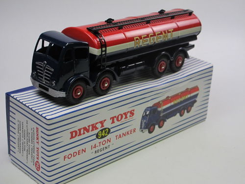 Atlas Dinky Toys 942 Foden Citerne Tanker Regent