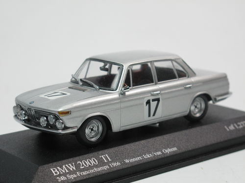 Minichamps BMW 2000 Ti Winners Spa 1966 #17 1/43