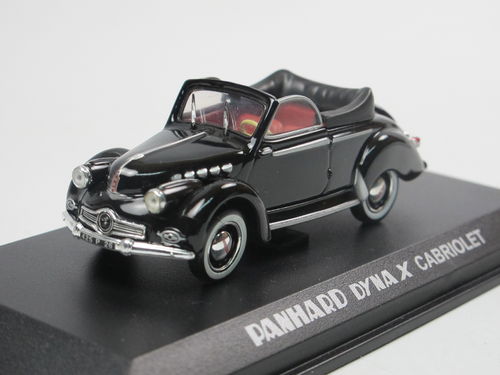 Norev 1951 Dyna X Cabriolet Decapotable schwarz 1/43