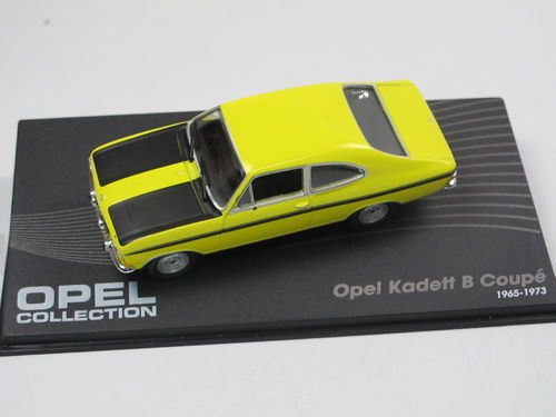Eaglemoss Opel Kadett B Coupe Rallye gelb 1/43 defekt