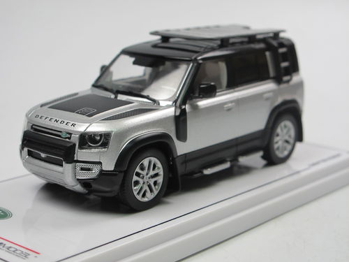 TSM Model Land Rover New Defender 110 Explorer silber 1/43