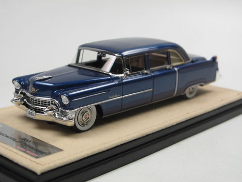 Stamp Models 1955 Cadillac Fleetwood 75 Limousine blue 1/43