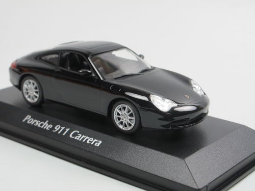 Maxichamps 2001 Porsche 911 Carrera schwarz 1/43